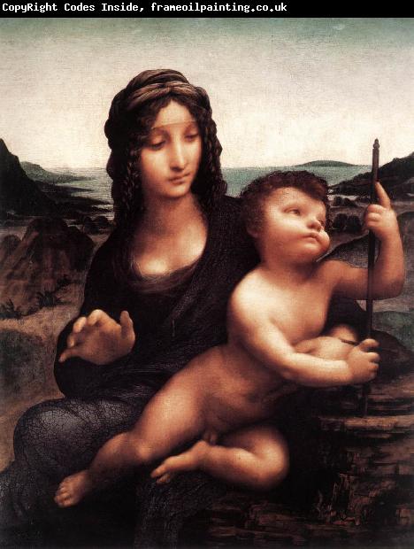 LEONARDO da Vinci Madonna of the Yarnwinder